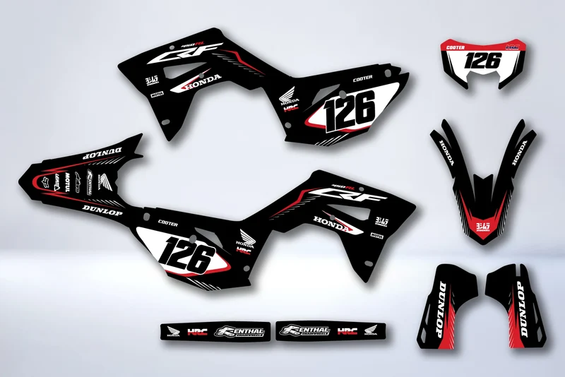 Kit Déco HONDA CRF 450 L / RL 2019-2026 - HELQUOR