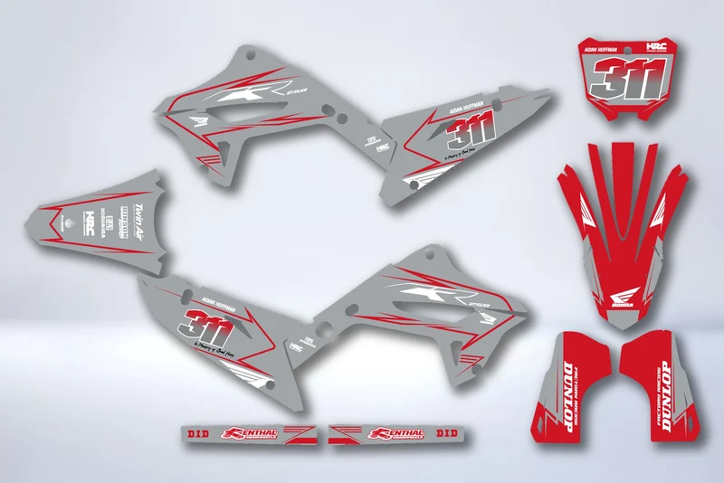 Kit Déco HONDA CR 125 / 250 2002-2012 RESTYLE POLISPORT 2024 - NEXDRIX