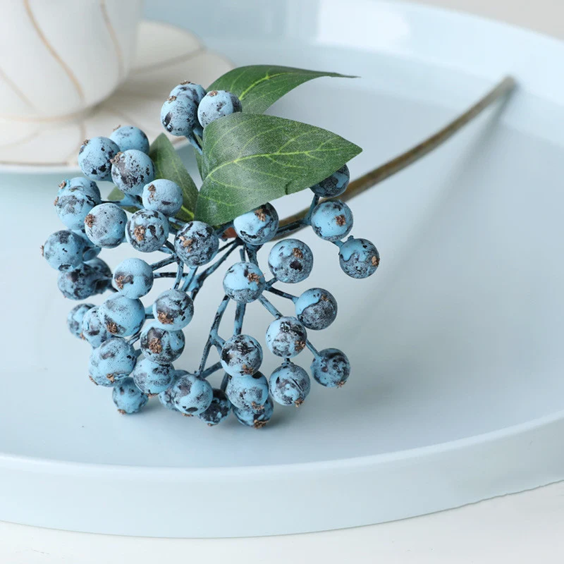 30 cm künstliche Heilige Beeren für Weihnachts- und Hausdekoration