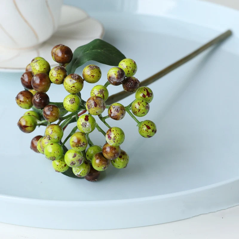 30 cm künstliche Heilige Beeren für Weihnachts- und Hausdekoration