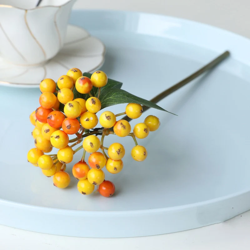 30 cm künstliche Heilige Beeren für Weihnachts- und Hausdekoration