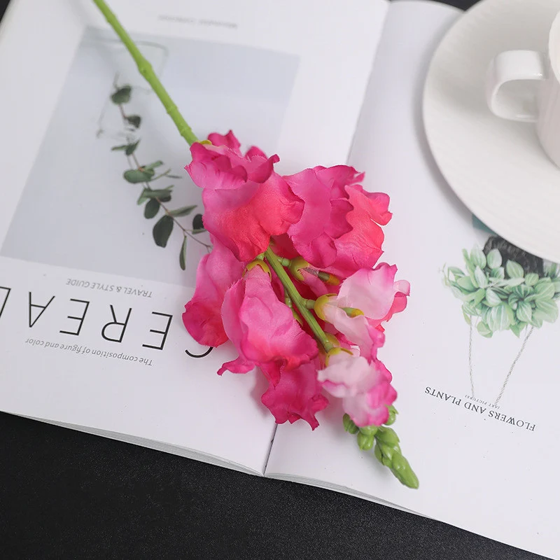 41 cm künstliche Löwenmaulblumen – für Hochzeit & Heimdekoration