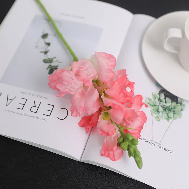 41 cm künstliche Löwenmaulblumen – für Hochzeit & Heimdekoration