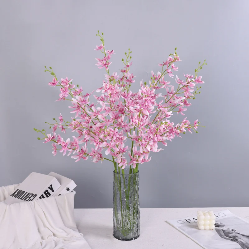 96 cm künstliche Vanda Real-Touch-Qualität für Hochzeits- & Heimdekoration