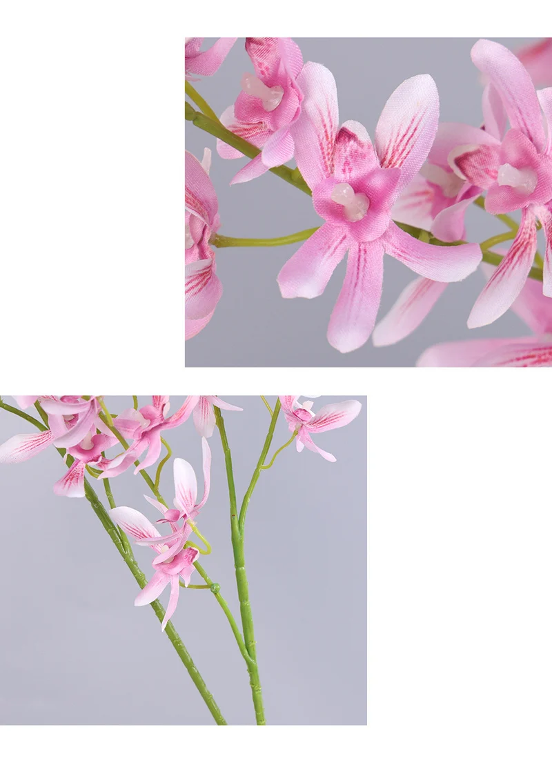 96 cm künstliche Vanda Real-Touch-Qualität für Hochzeits- & Heimdekoration