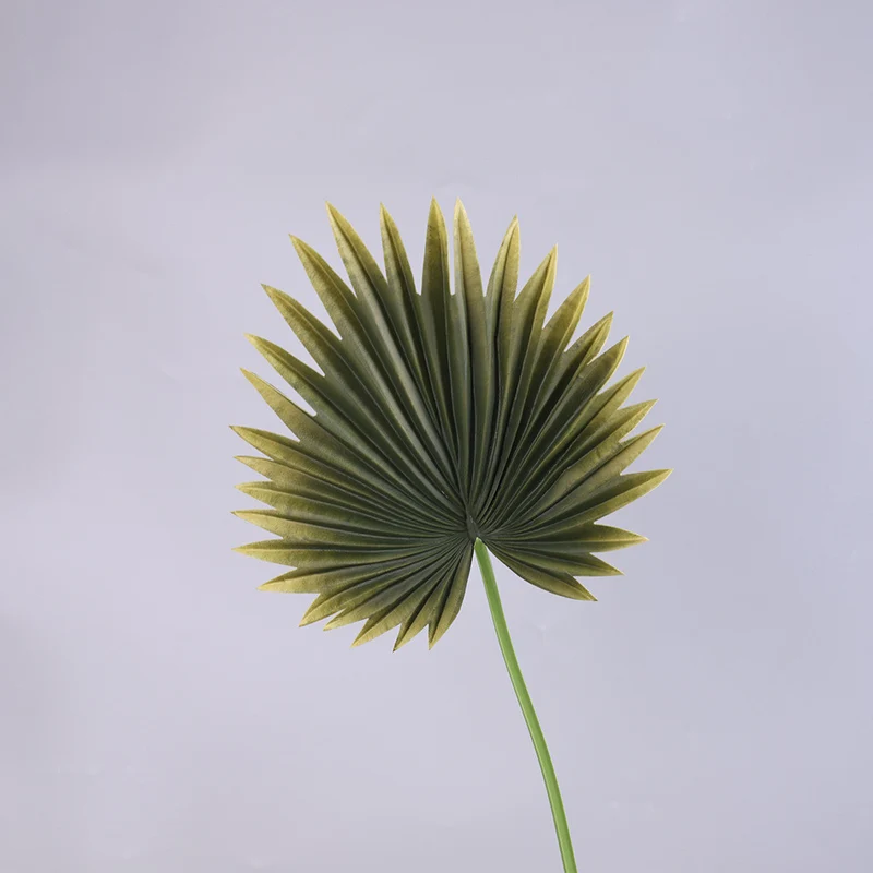 65 cm Künstliche Blumen Palmenschwertblätter & Touch-Fächerblätter