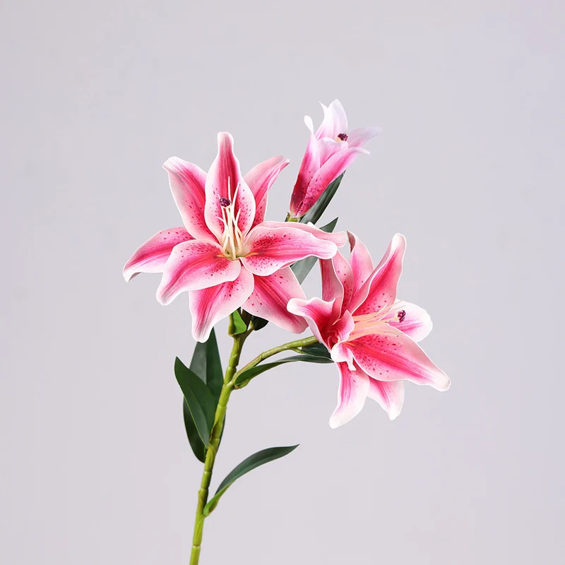 75 cm künstliche Lilien Tischzentren-Arrangements für Hochzeiten, zu Hause, Parties, Gärten und Büros als Dekoration