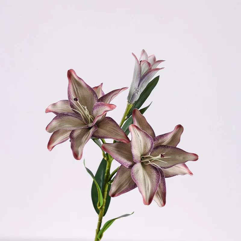 75 cm künstliche Lilien Tischzentren-Arrangements für Hochzeiten, zu Hause, Parties, Gärten und Büros als Dekoration