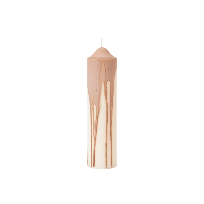 Stumpenkerze Dryp Pillar Candle H20 - ferm LIVING