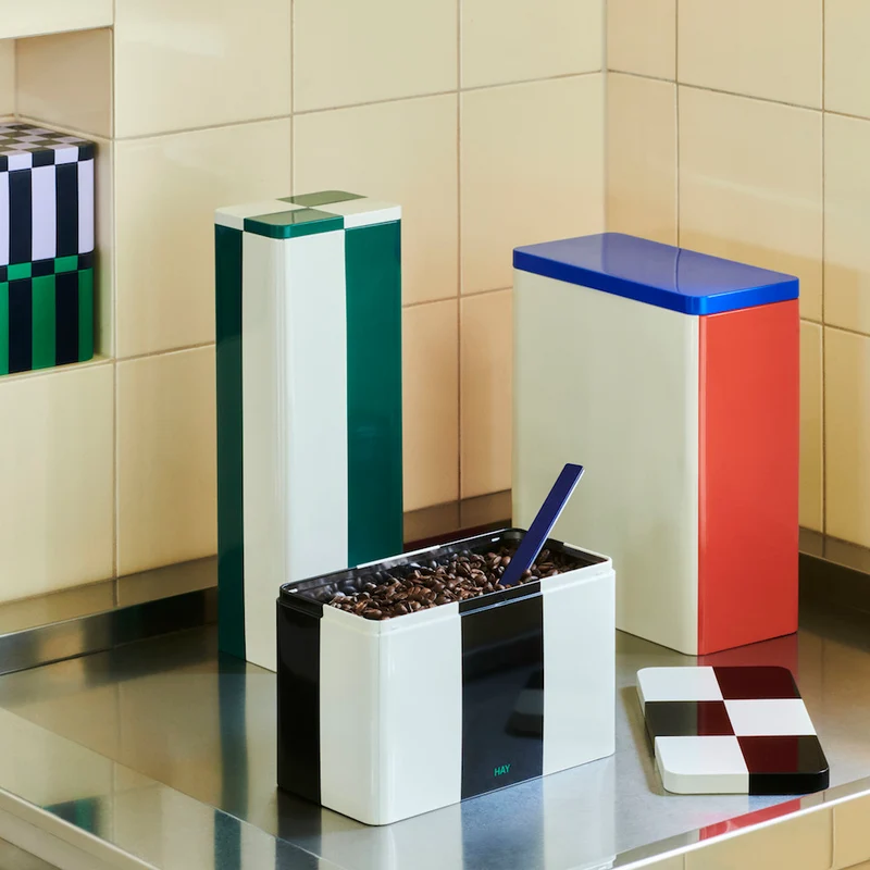 Keksdose Tin Container Slim - HAY