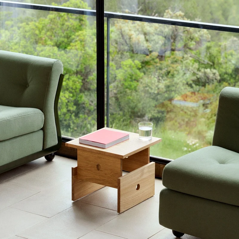 Wood Box Coffee Table Eiche - HAY