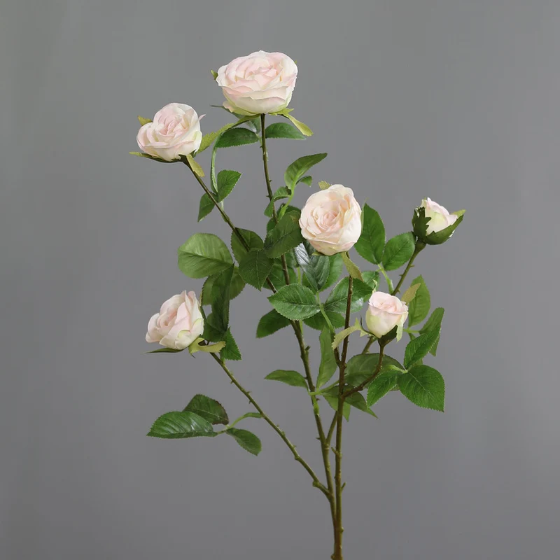 60cm Künstliche Rosenstiele mit Ästen- Zum Arrangieren, Wohnaccessoires, Home Decor, Blumen Dekoration