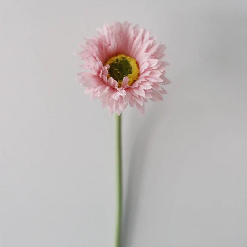 10 Stück 20cm Kunstblumen Afrikadaisy Stängel Gerbera Bouquet Frühling - Blumenarrangements für Tischdekoration
