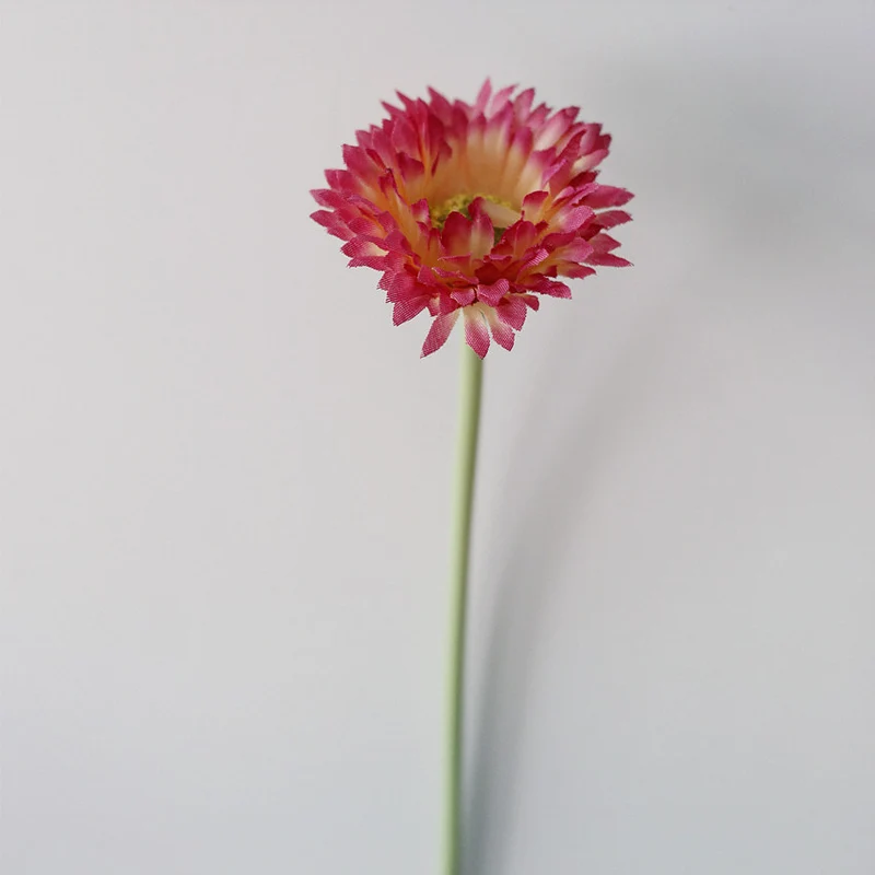 10 Stück 20cm Kunstblumen Afrikadaisy Stängel Gerbera Bouquet Frühling - Blumenarrangements für Tischdekoration