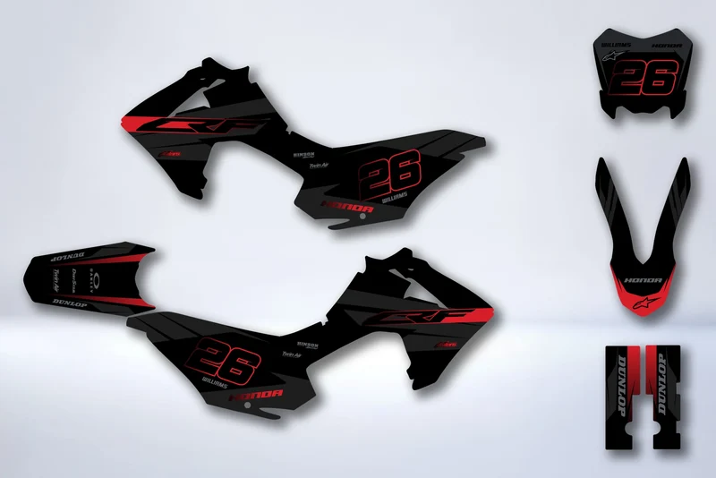 Kit Déco HONDA CRF 125 F 2013-2018 - HORSAR