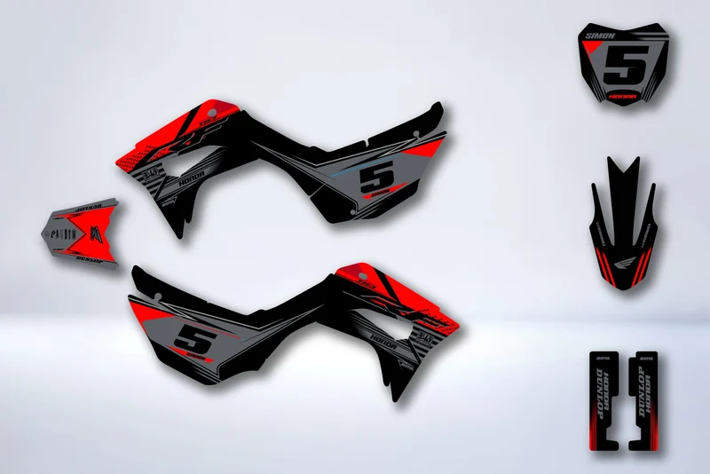 Kit Déco HONDA CRF 110 F 2019-2026 - BLATHOR