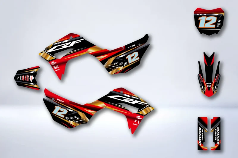 Kit Déco HONDA CRF 110 F 2019-2026 - PALDRIX