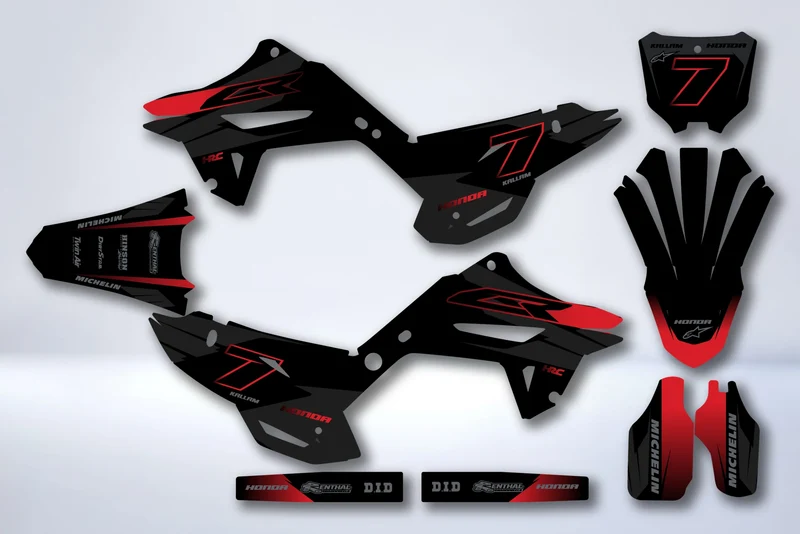 Kit Déco HONDA CR 125 / 250 2002-2012 RESTYLE POLISPORT 2024 - VORVOK