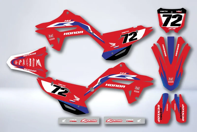 Kit Déco HONDA CR 125 / 250 2002-2012 RESTYLE POLISPORT 2024 - BLAHIX