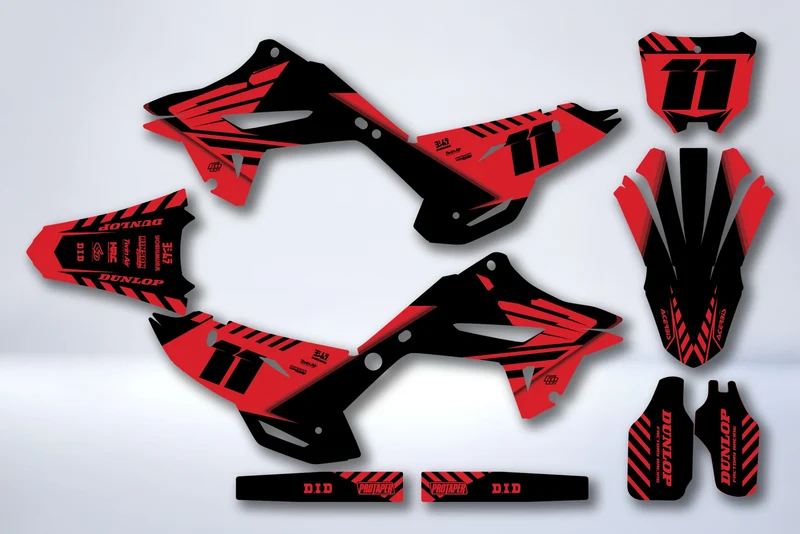 Kit Déco HONDA CR 125 / 250 2002-2012 RESTYLE POLISPORT 2024 - SOLTON