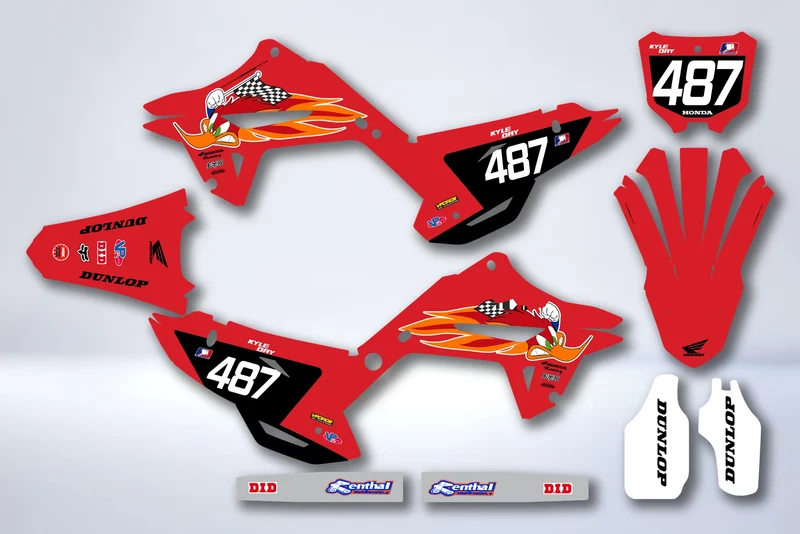 Kit Déco HONDA CR 125 / 250 2002-2012 RESTYLE POLISPORT 2024 - NEXTOR