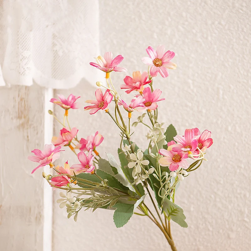 33 cm 5 Stängel Künstliche Marguerite Blumen Künstliche Gänseblümchen