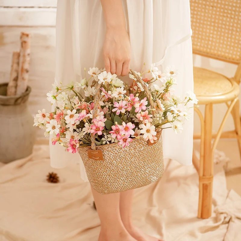 33 cm 5 Stängel Künstliche Marguerite Blumen Künstliche Gänseblümchen