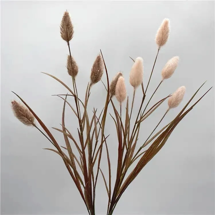 76 cm Künstliche Lagurus (Hasenschwänzchen) – Für Herbstblumenarrangements & Hochzeitszentrenstücke