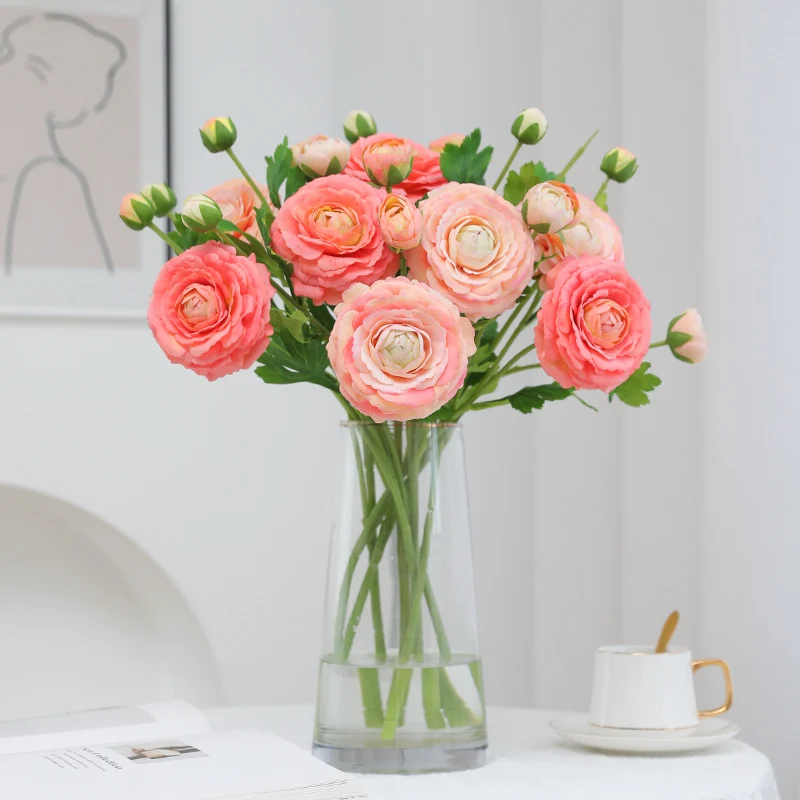 46cm Künstliche Ranunkeln – Für Blumenarrangements & Home-Design