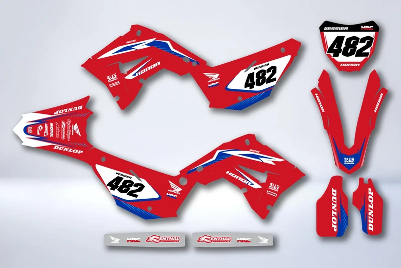 Kit Déco HONDA CR 125 / 250 2002-2012 RESTYLE POLISPORT 2013 - VEXNYX