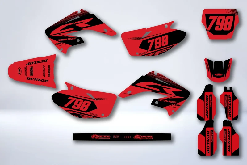 Kit Déco HONDA CR 125-250 2002-2013 - TUNRIS
