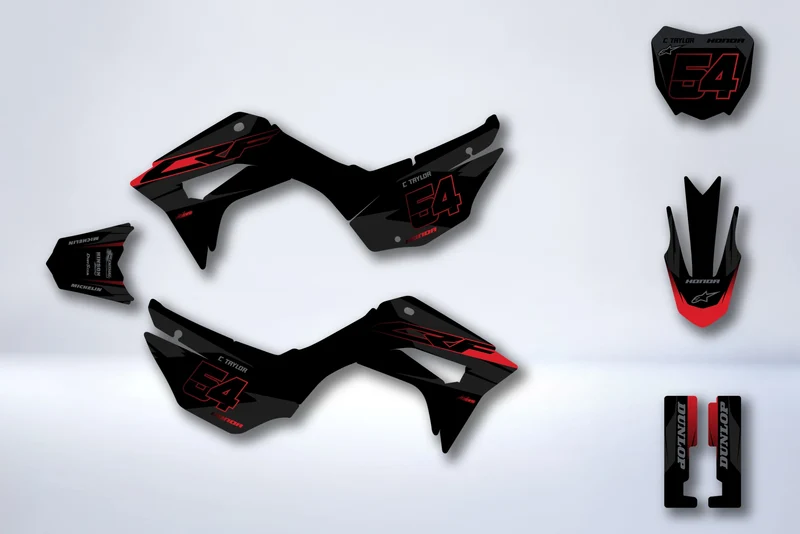 Kit Déco HONDA CRF 110 F 2019-2026 - GLAVOK