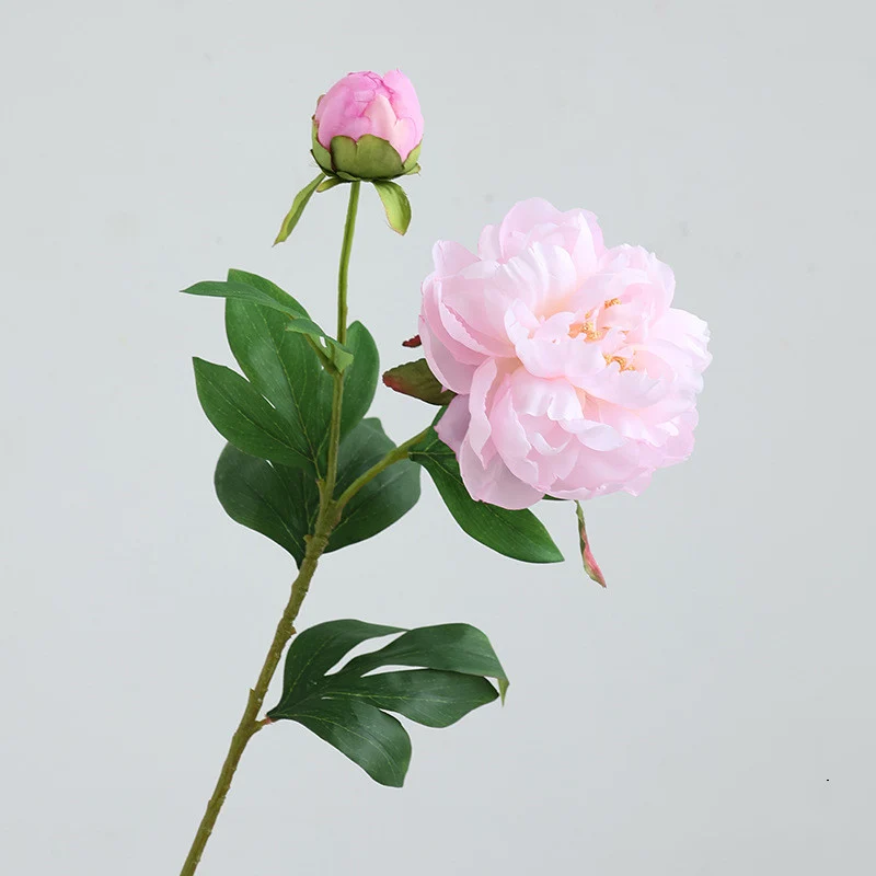 68 cm lange Künstliche Pfingstrosenstiele – Für Blumenarrangements & Home-Design