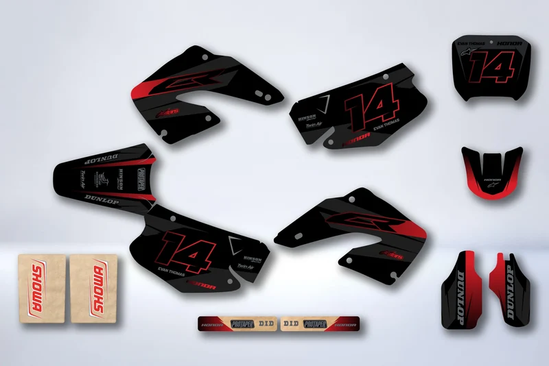 Kit Déco HONDA CR 125-250 2000-2001 - TRATON