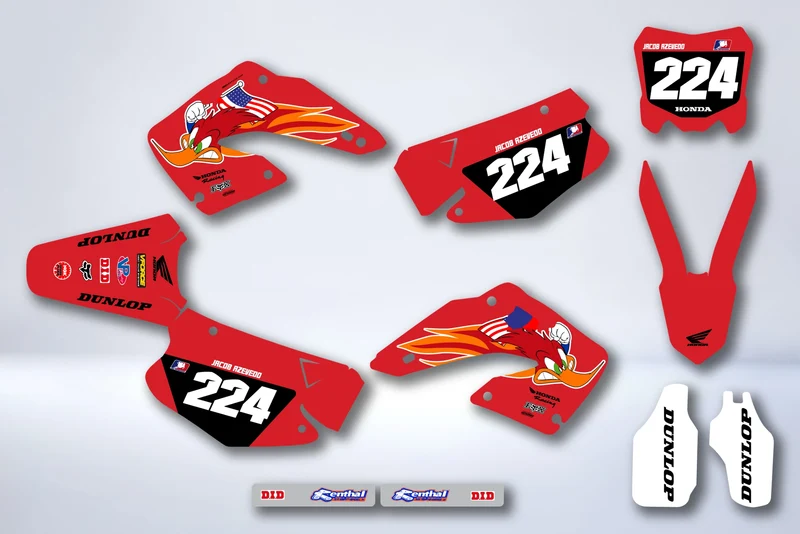 Kit Déco HONDA CR 125-250 2000-2001 - VULKIS