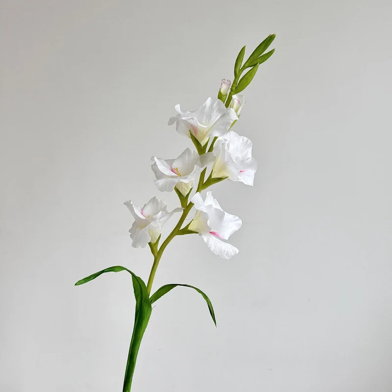 90 cm Real-Touch-Künstliche Gladiolen Für DIY-Blumenprojekte, Geschenke sowie Büro- und Hausdekoration