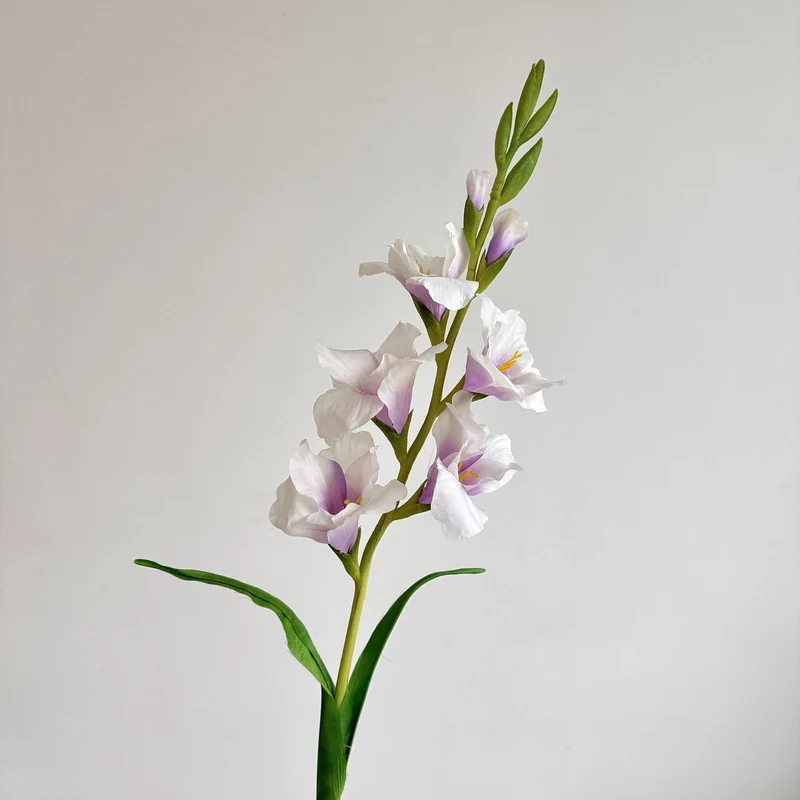90 cm Real-Touch-Künstliche Gladiolen Für DIY-Blumenprojekte, Geschenke sowie Büro- und Hausdekoration