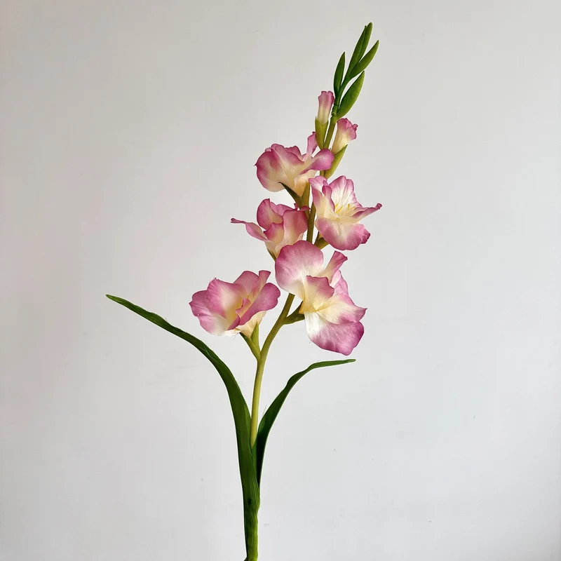90 cm Real-Touch-Künstliche Gladiolen Für DIY-Blumenprojekte, Geschenke sowie Büro- und Hausdekoration