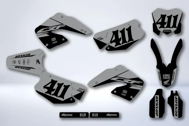 Kit Déco HONDA CR 125-250 2000-2001 - SKOVAR