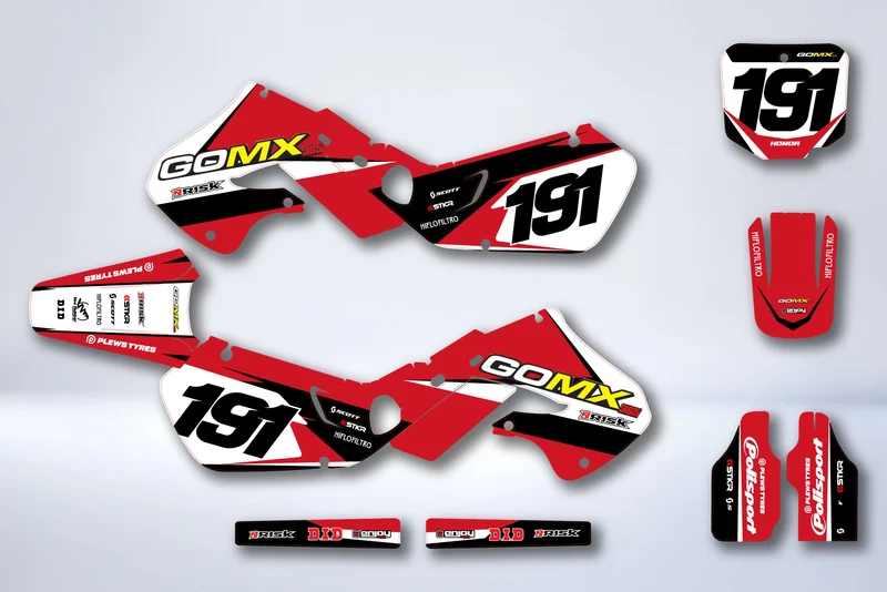 Kit Déco HONDA CR 125-250 1997-1999 - ZEPRAX