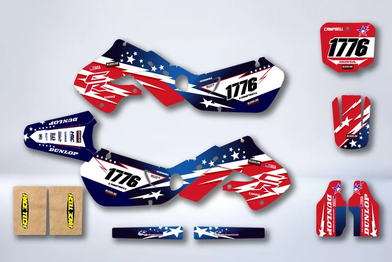 Kit Déco HONDA CR 125-250 1997-1999 - WARTOR