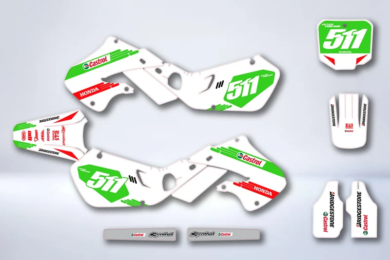 Kit Déco HONDA CR 125-250 1997-1999 - TYRPEX
