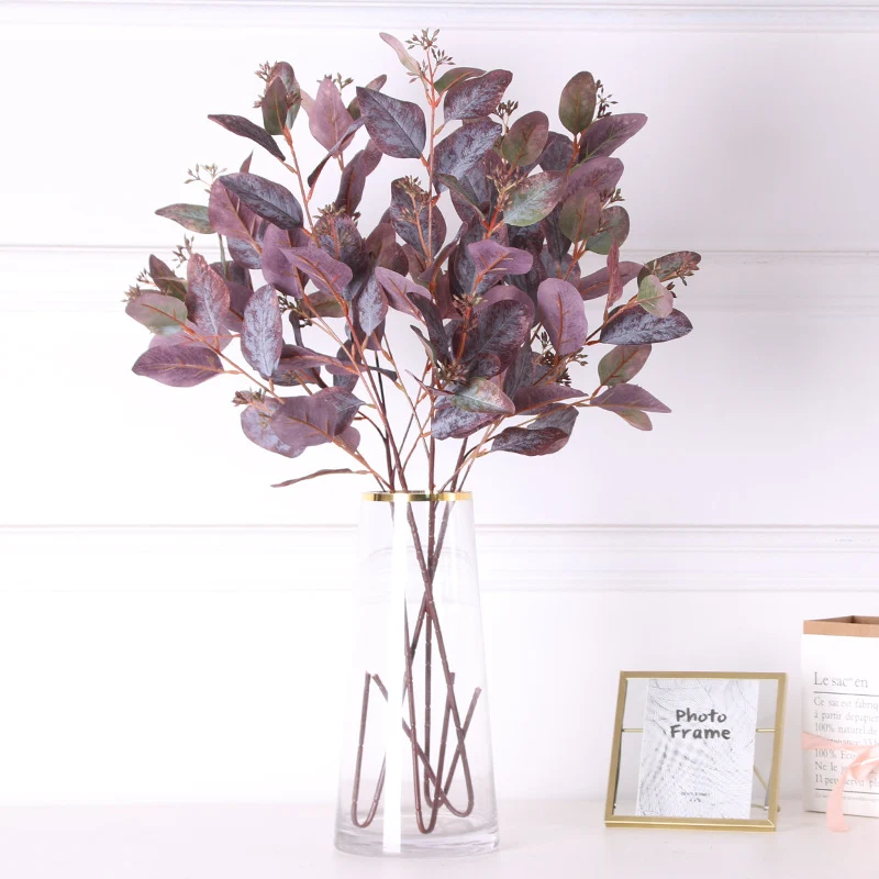 60 cm lange Pappel-Eukalyptus-Zweige – Für Blumenarrangements
