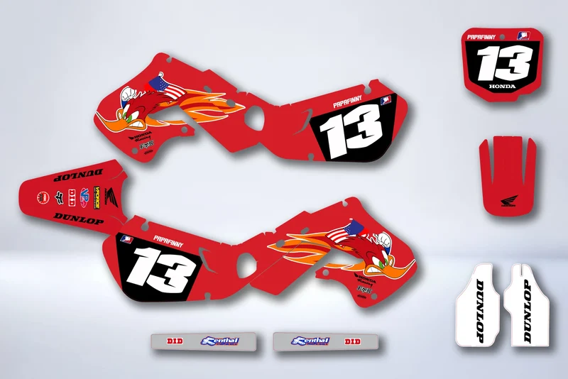 Kit Déco HONDA CR 125-250 1997-1999 - NEXVAR