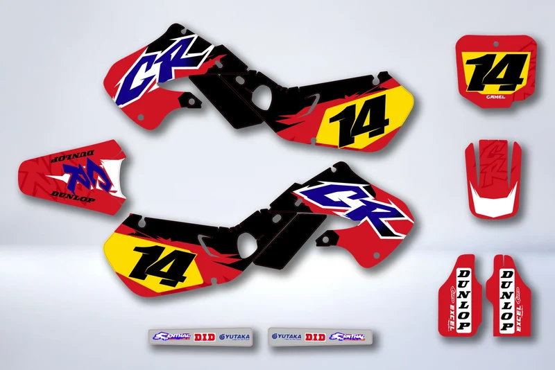 Kit Déco HONDA CR 125-250 1997-1999 - DRAVAR