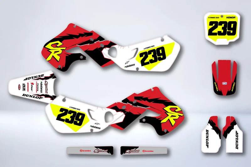 Kit Déco HONDA CR 125-250 1997-1999 - TUNMOS
