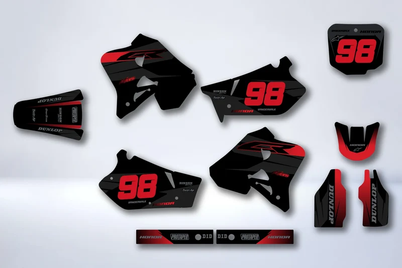 Kit Déco HONDA CR 125-250 1995-1997 - DRATAN
