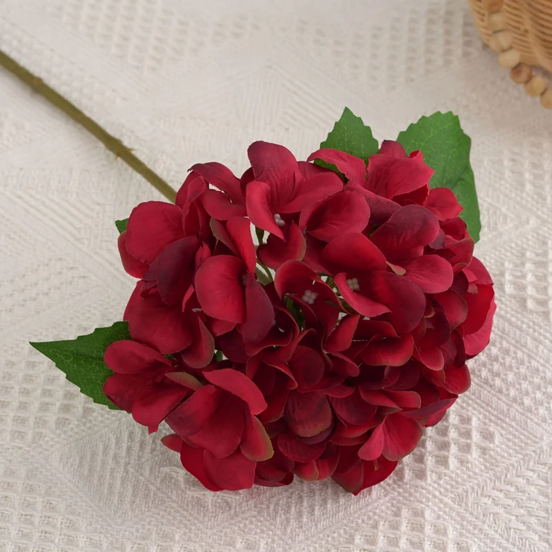 41 cm Künstlicher Hortensienzweig – Kunstblume Dekoration im Angebot