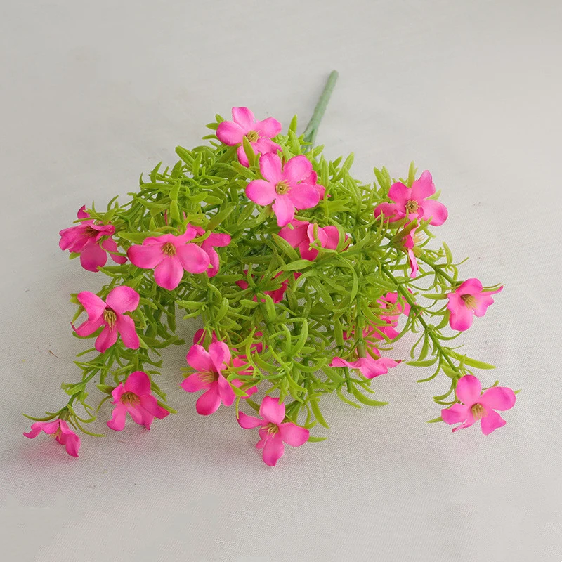28 cm UV-beständiger Kunstblumenstrauß Wildblumen für den Außenbereich