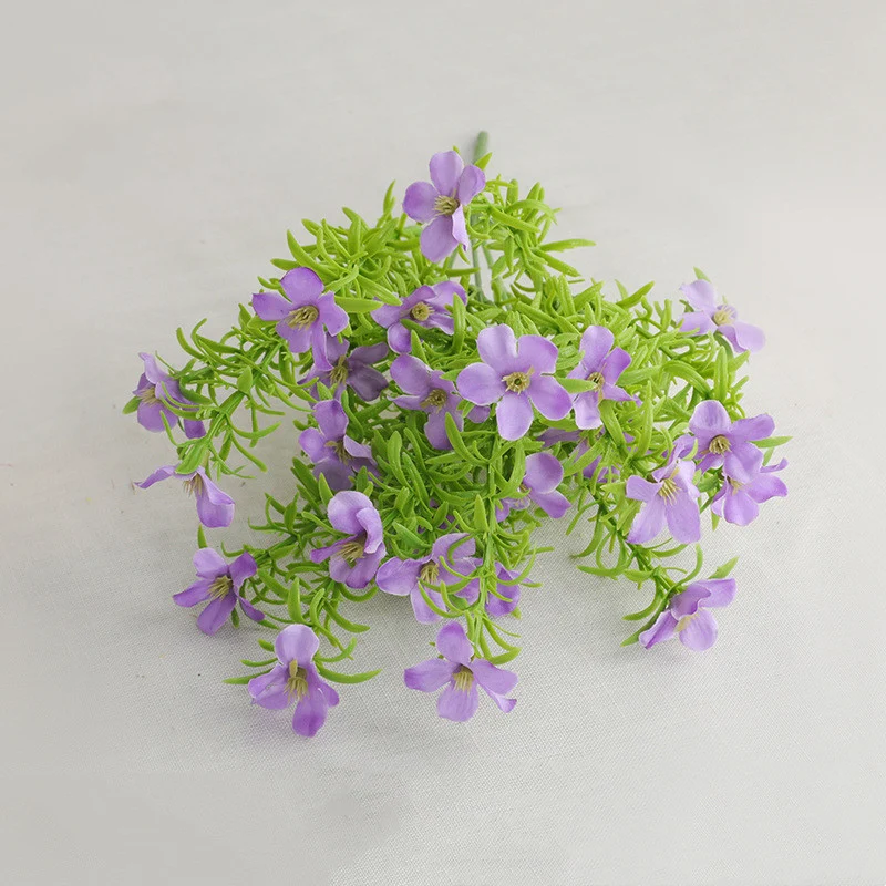 28 cm UV-beständiger Kunstblumenstrauß Wildblumen für den Außenbereich